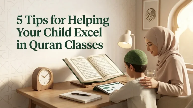 5 Tips for Helping Your Child Excel in Quran Classes