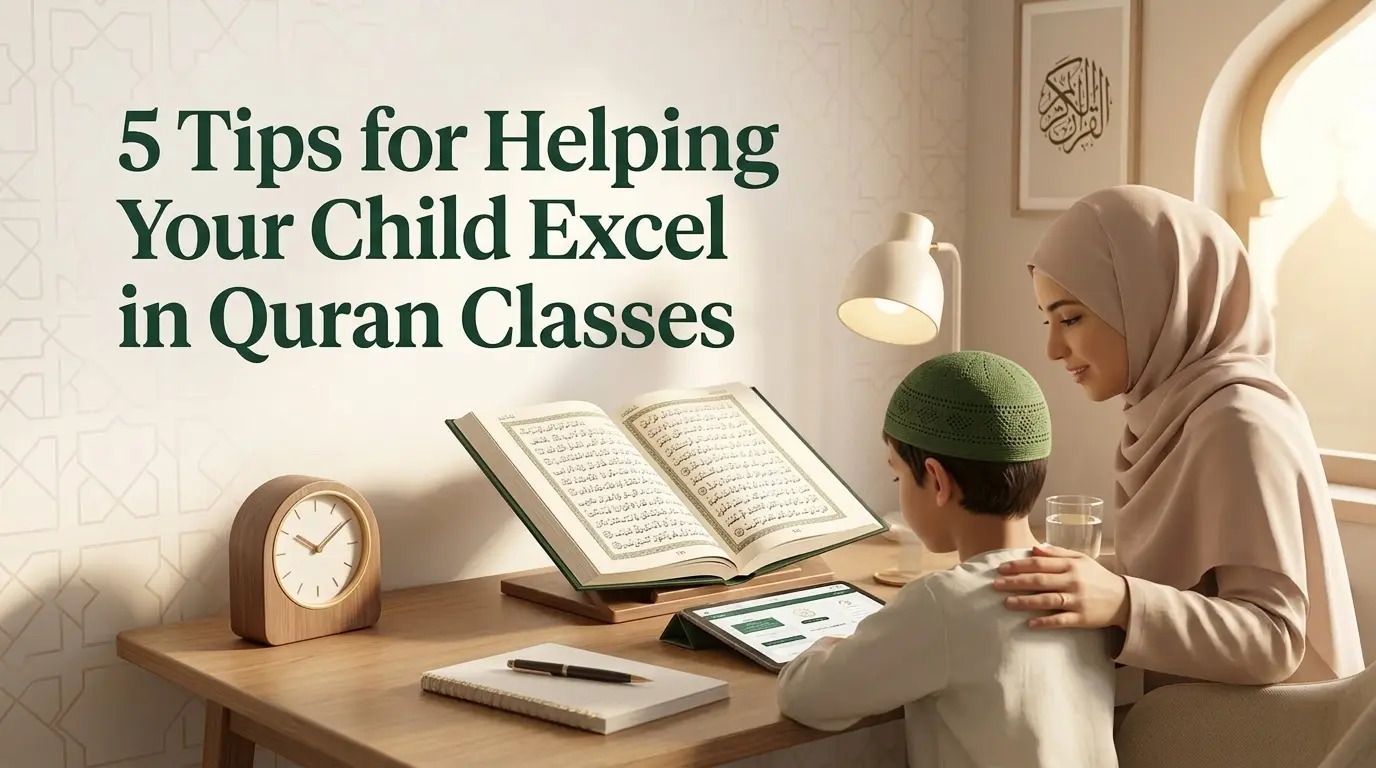 5 Tips for Helping Your Child Excel in Quran Classes