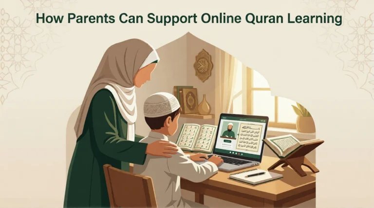 How Parents Can Support Online Quran Learning
